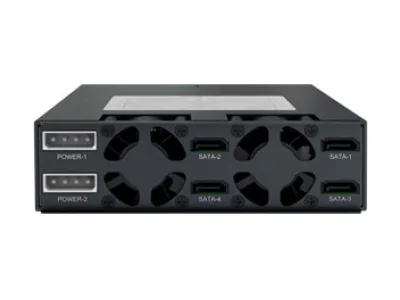 MB994SP-4S 5.25" Drive Bay for 4x Removable 2.5" SATA III Drives - image 2