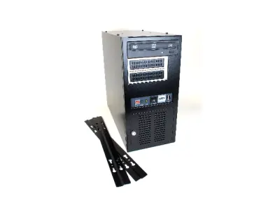 12-Slot Panel Mount/Mini-Tower Industrial Computer